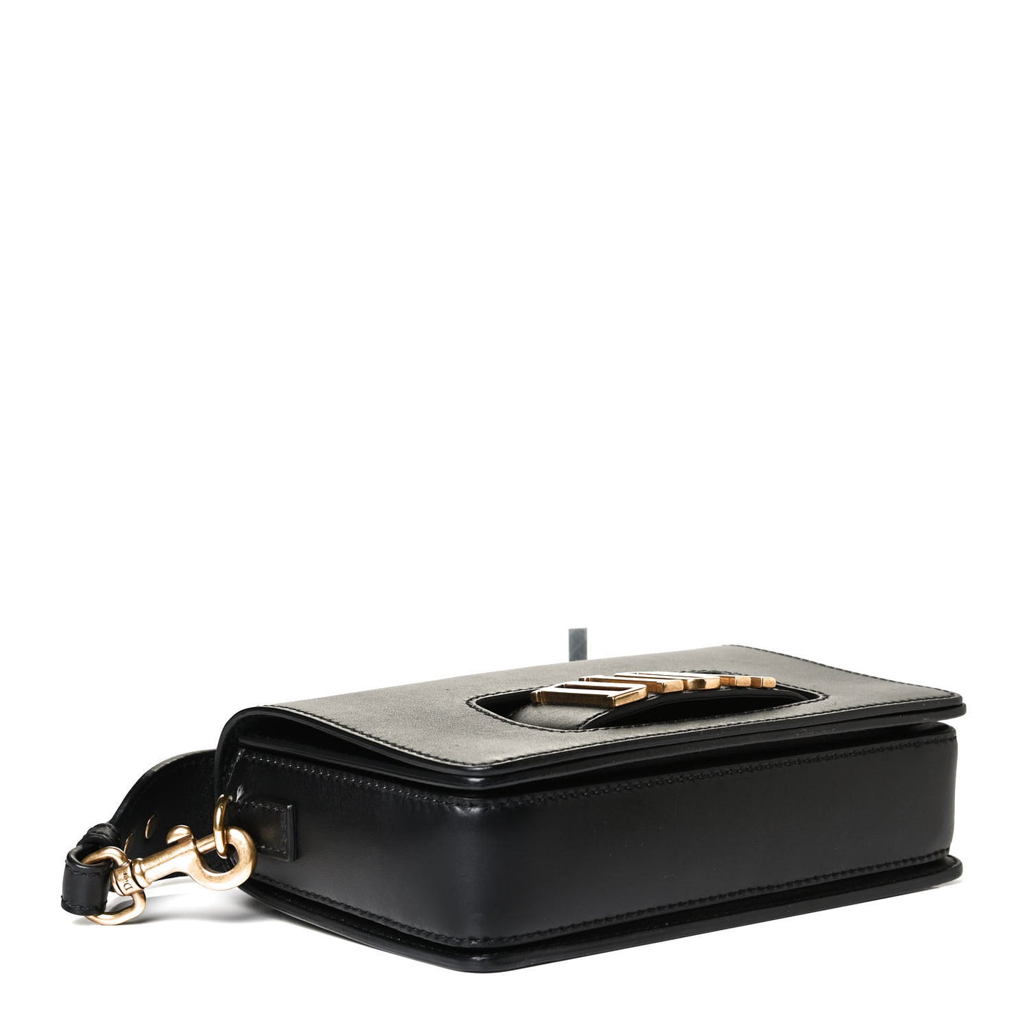 Smooth Calfskin Dio(r)evolution Flap Bag Black