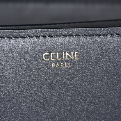 Celine Box Calfskin Medium Classic Box Flap Bag Anthracite 6 of 8