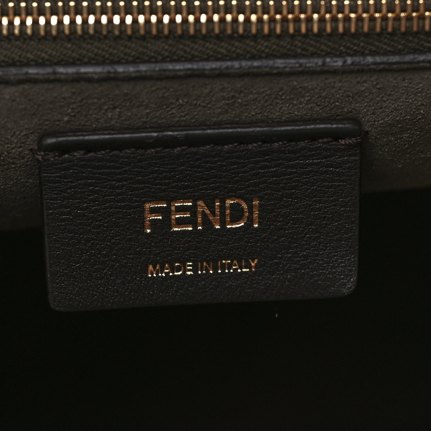 Fendi Fabric Grille Royale Print Stamp Patch Large Runaway Shopper Tote Red Blue Strawberry 6 of 9