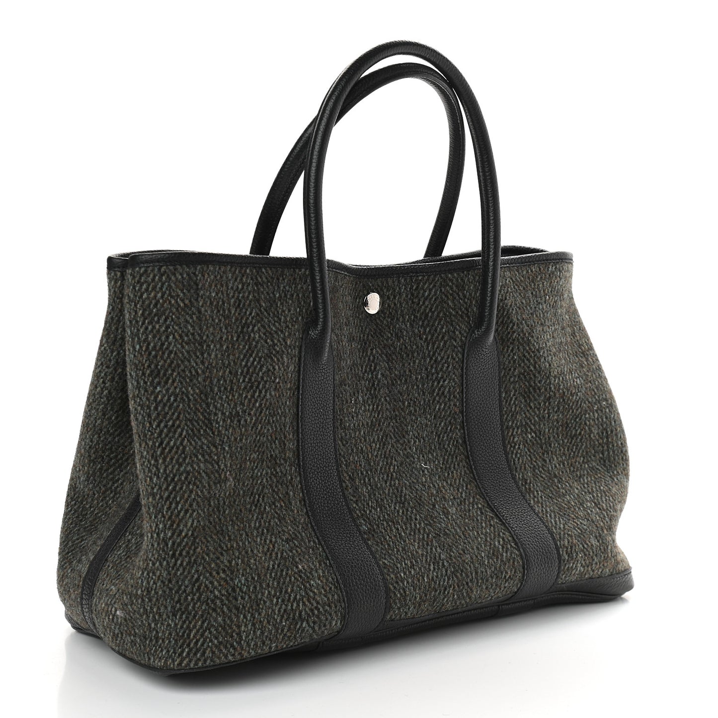 Ribbed Wool Negonda Garden Party 36 MM Black