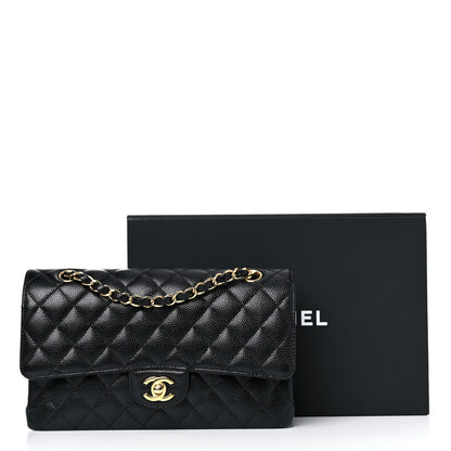 Chanel Caviar Quilted Medium Double Flap Black 18 of 18