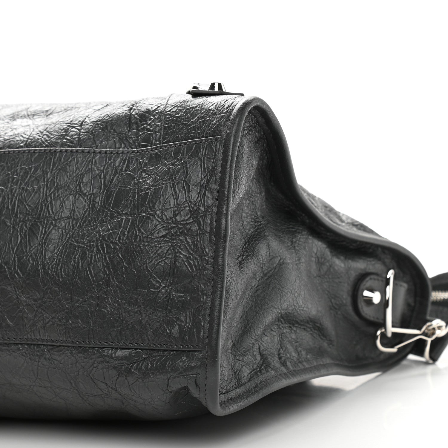 Balenciaga Agneau Classic Silver Hardware City Gris Fossile 8 of 8