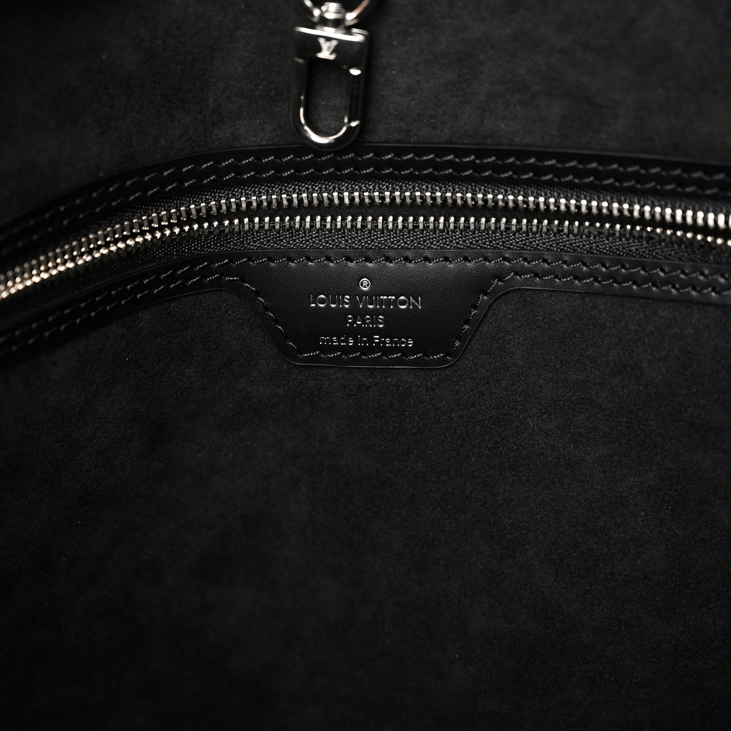 Louis Vuitton Epi Neverfull MM Black 6 of 9