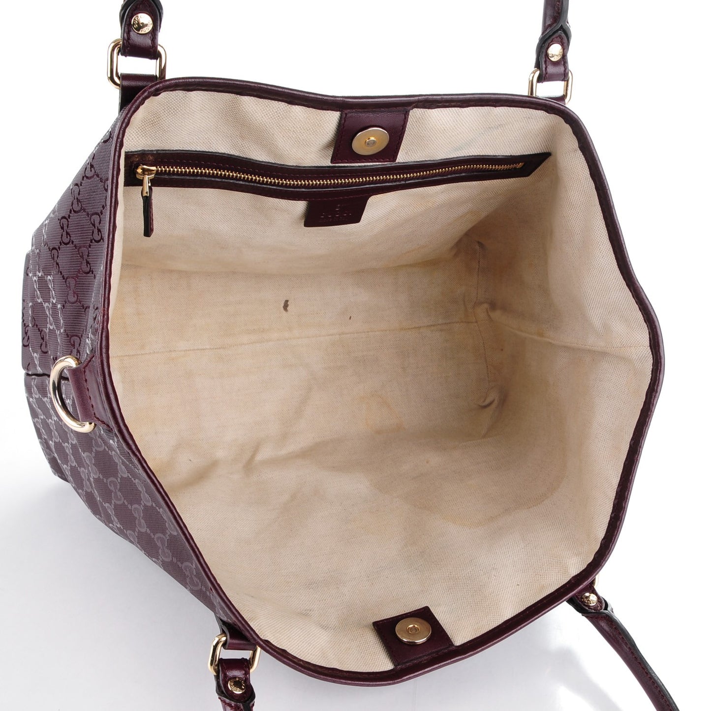 Imprime Monogram Medium Joy Tote Bordeaux