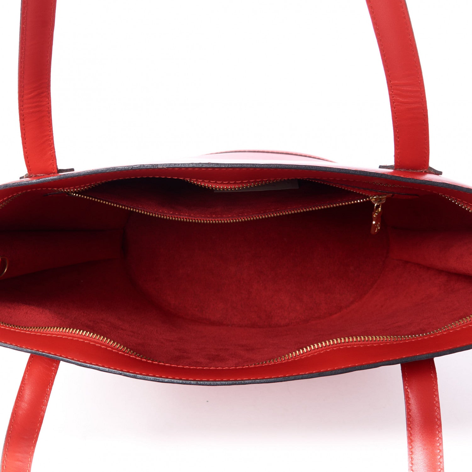 Louis Vuitton Epi Saint Jacques GM Castillan Red 4 of 8