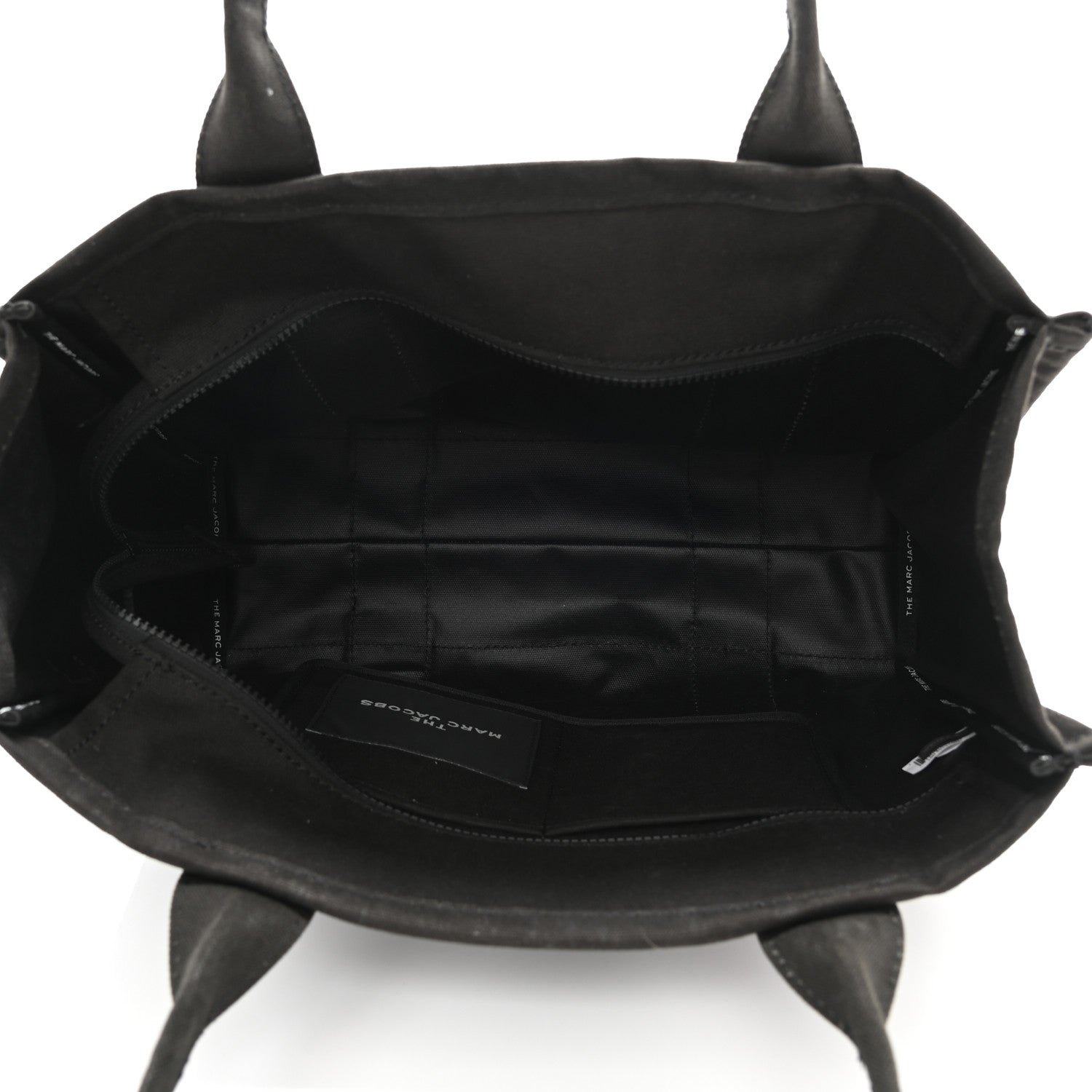 Marc Jacobs Cotton Canvas Large The Tote Bag Black 5 of 12