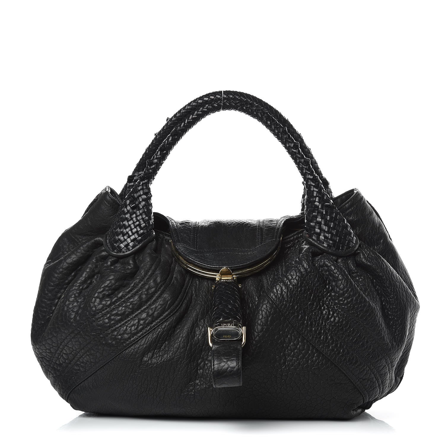 Fendi Nappa Nuvolata Spy Black 1 of 10