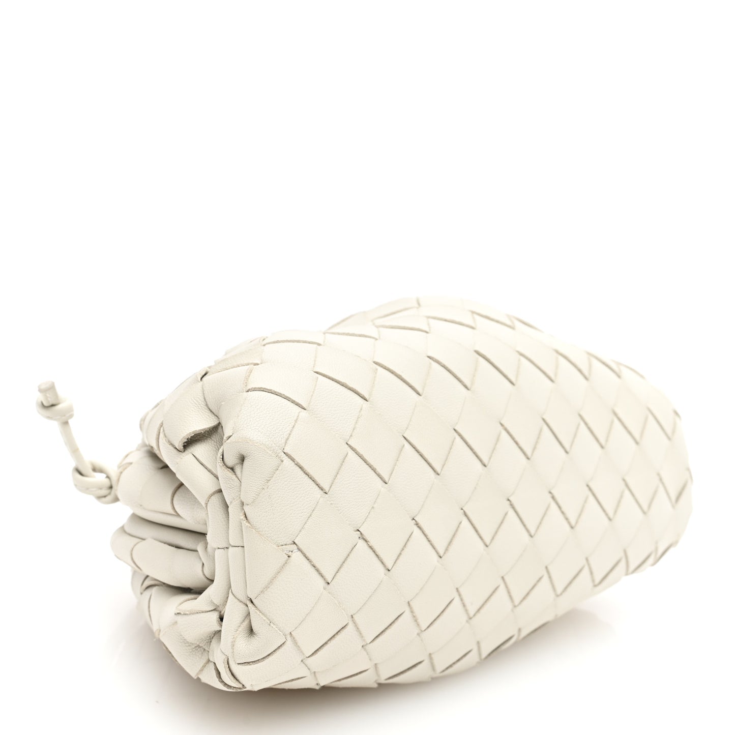 Nappa Intrecciato The Mini Pouch Chalk
