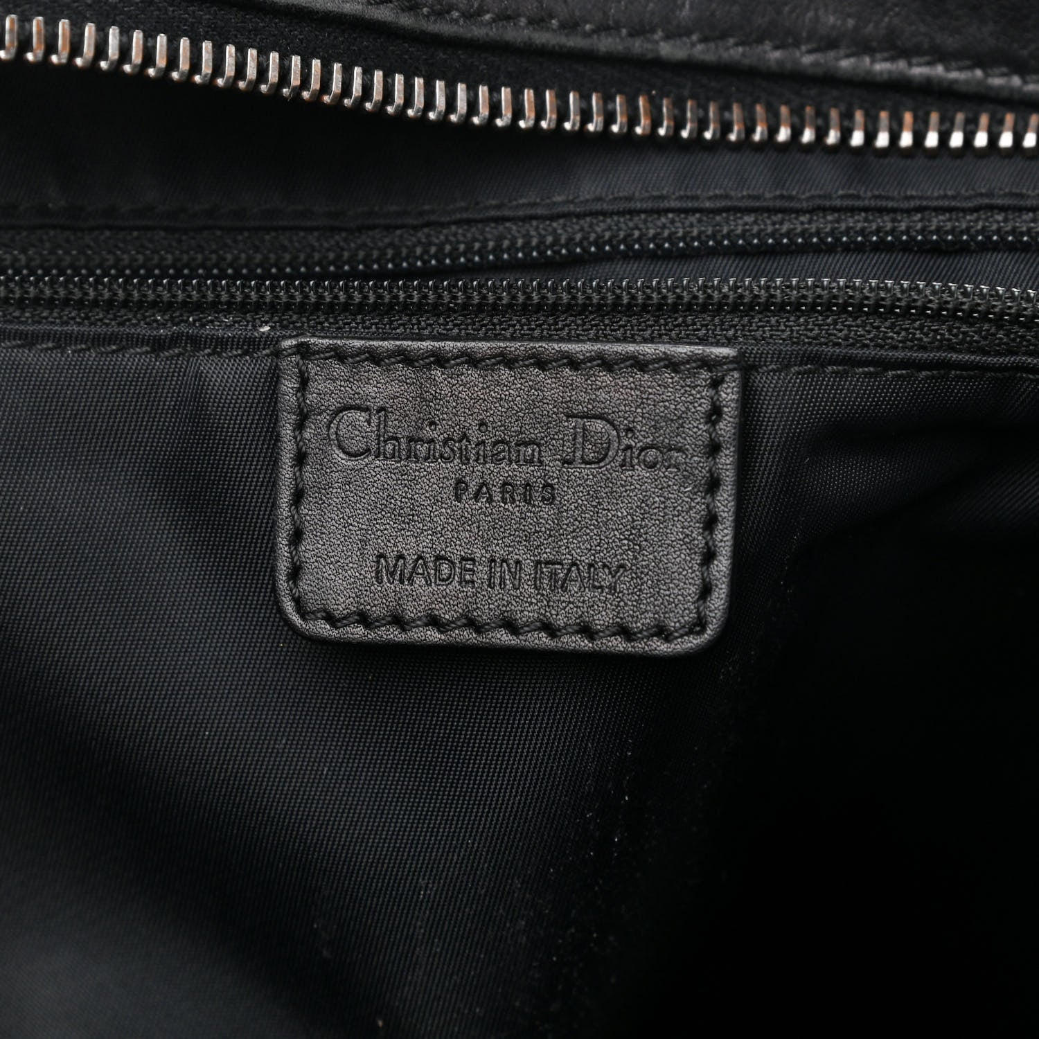 Christian Dior Monogram Ethnic Shoulder Bag Black 6 of 10