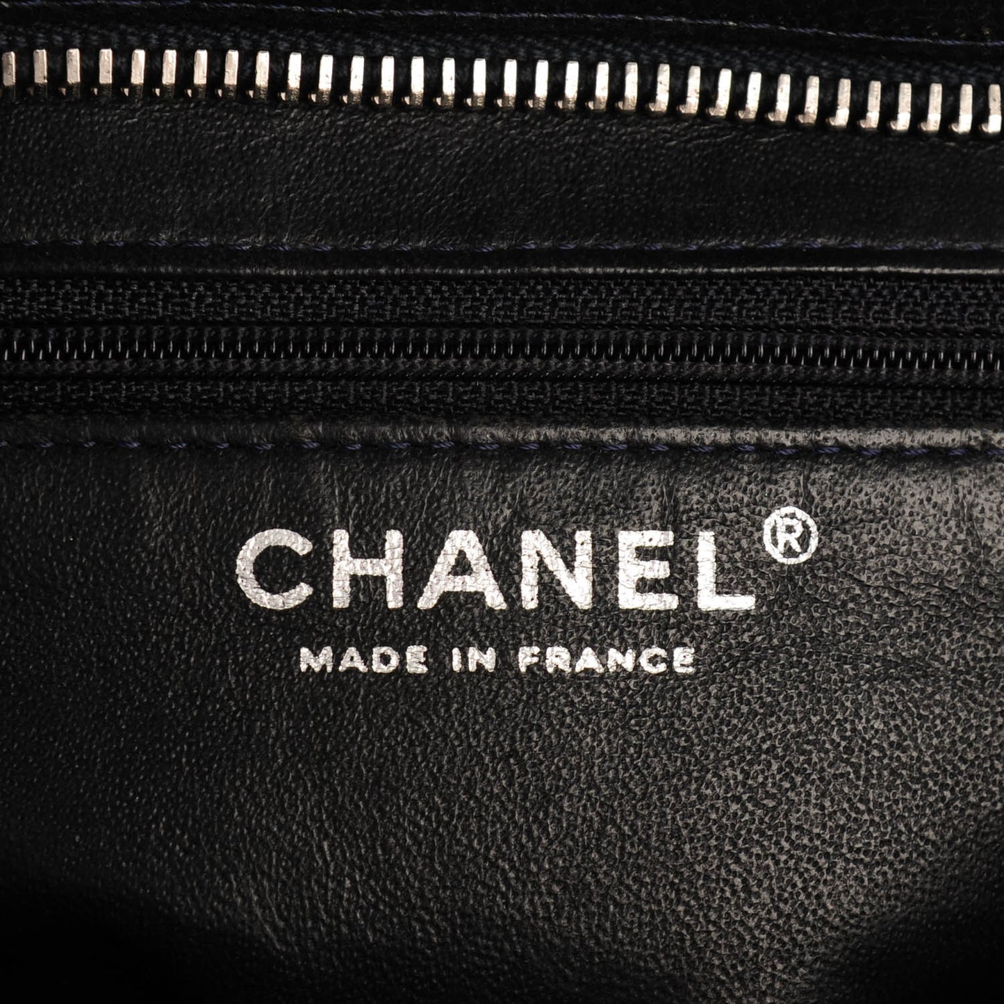 Caviar Quilted Medallion Tote Black