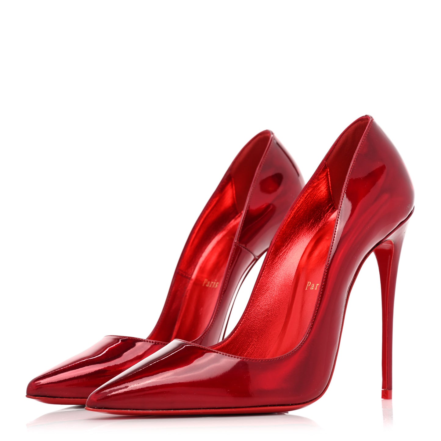 Metallic Patent Psychic So Kate 120 Pumps 39.5 Loubi