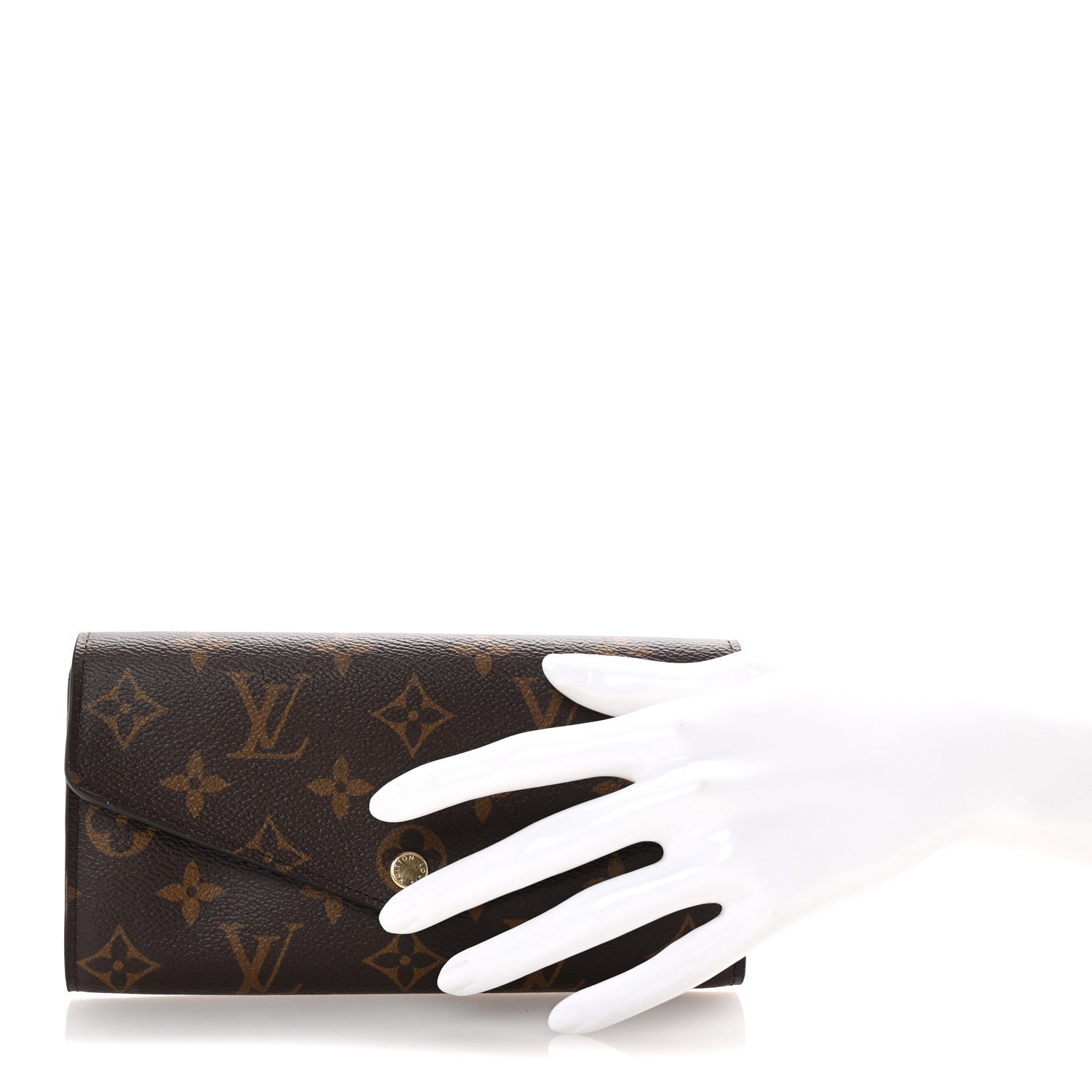 Louis Vuitton Monogram Sarah Wallet NM 2 of 7