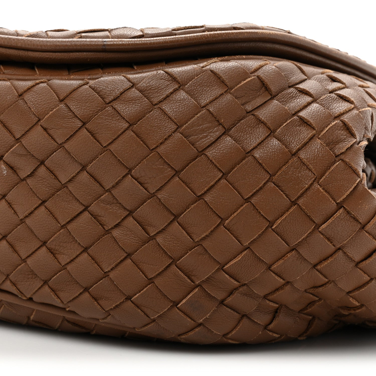 Bottega Veneta Nappa Intrecciato Small Messenger Flap Noce 8 of 18