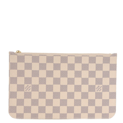 Louis Vuitton Damier Azur Neverfull MM GM Pochette 1 of 8