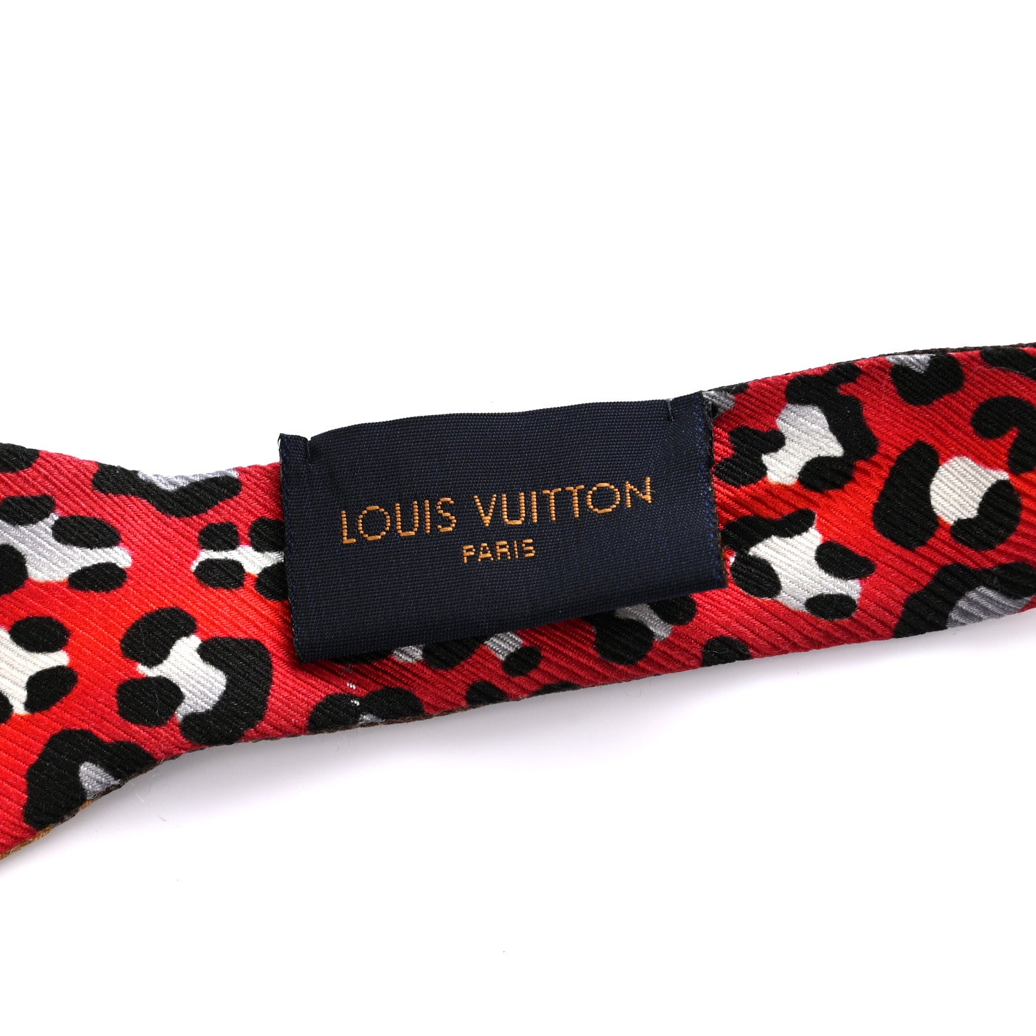 Louis Vuitton Silk Monogram Vuittamins Bandeau 3D Marron 2 of 3