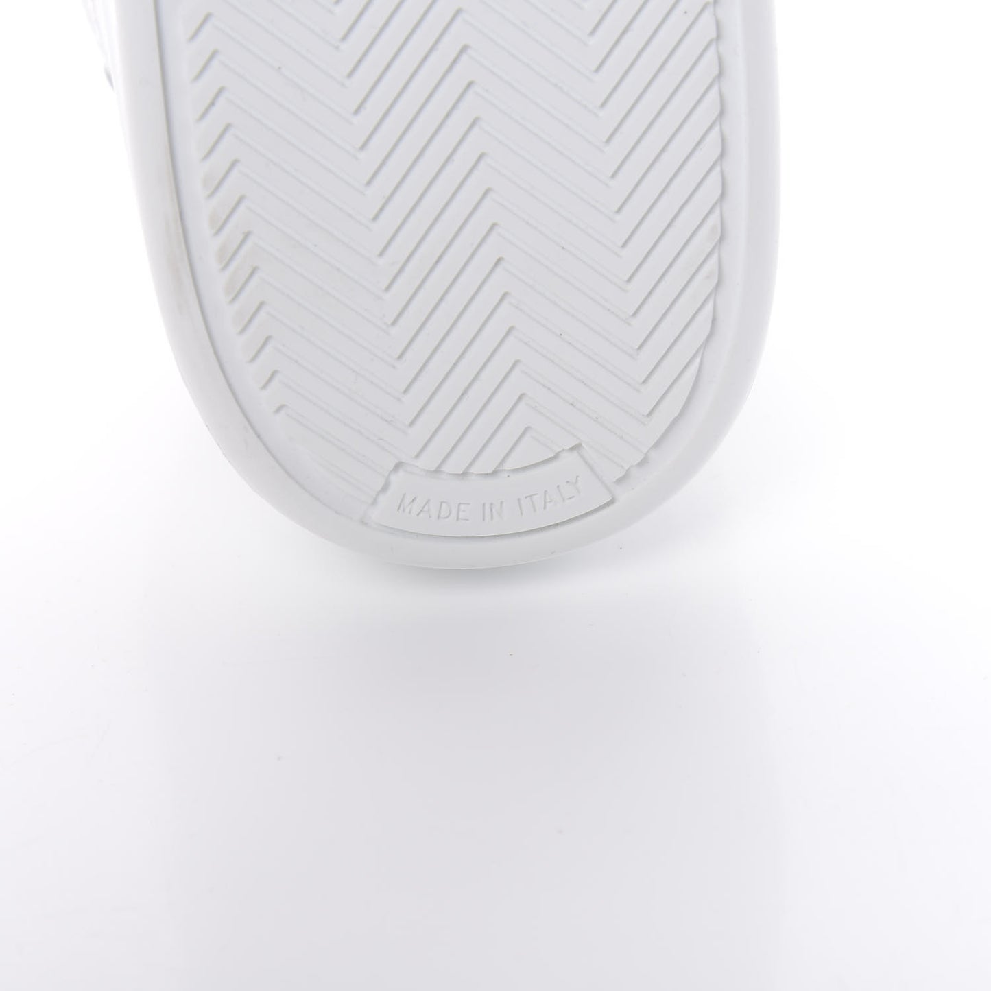 Calfskin Womens Logo Sneakers 38.5 White