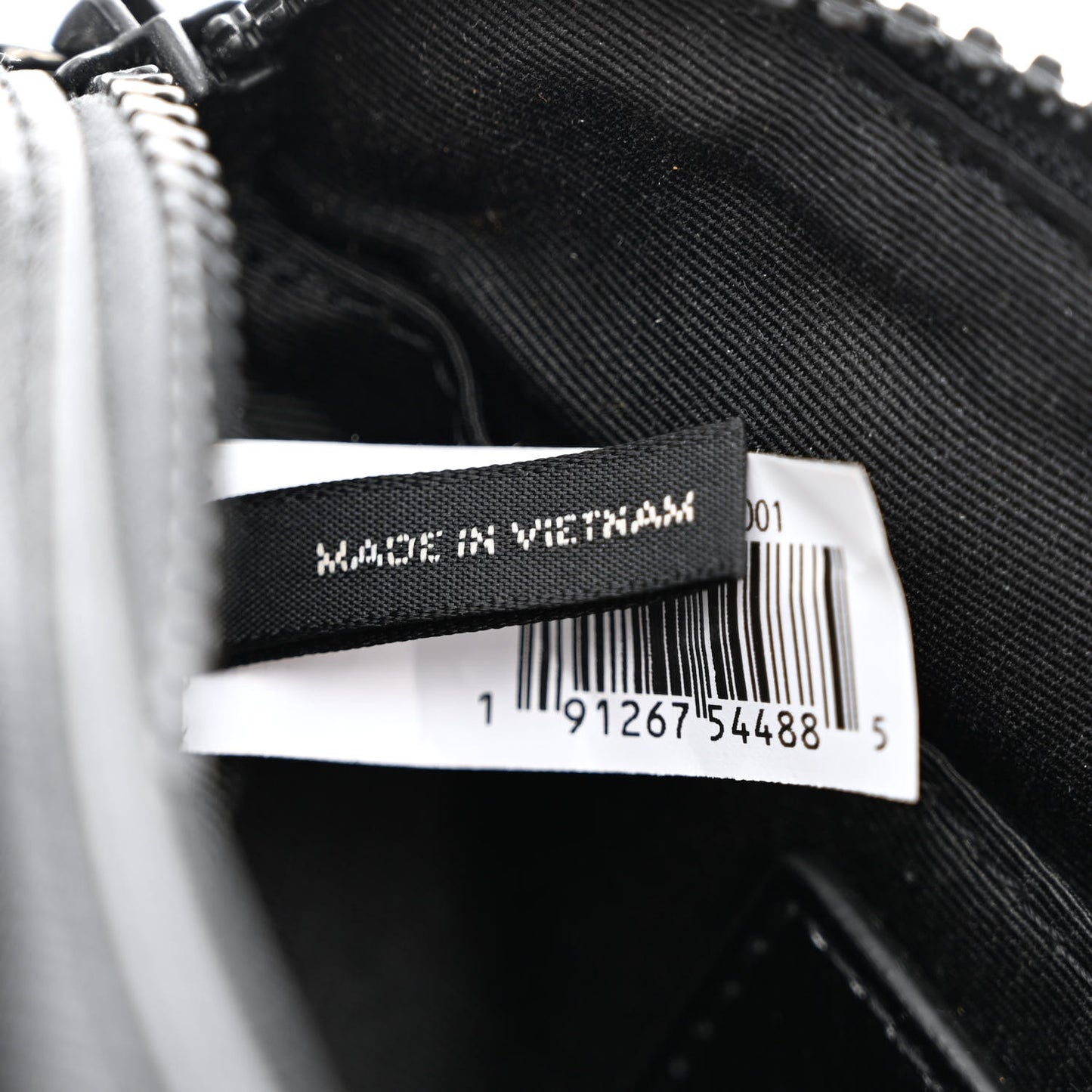 Saffiano Snapshot Camera Bag Black