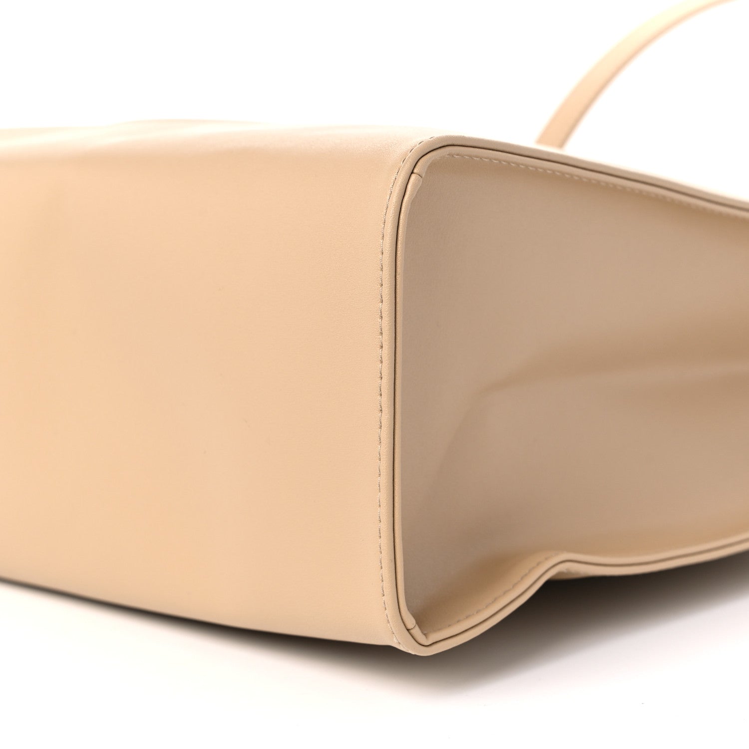 Telfar Vegan Leather Medium Shopping Bag Cream 8 of 8