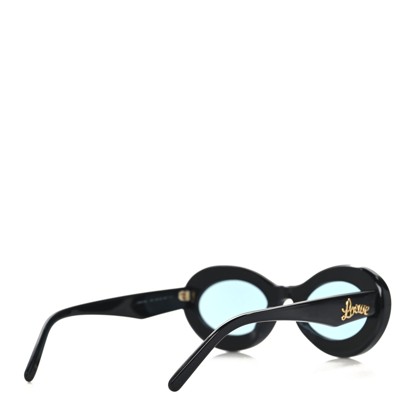 Acetate Loop Sunglasses LW40110U Black
