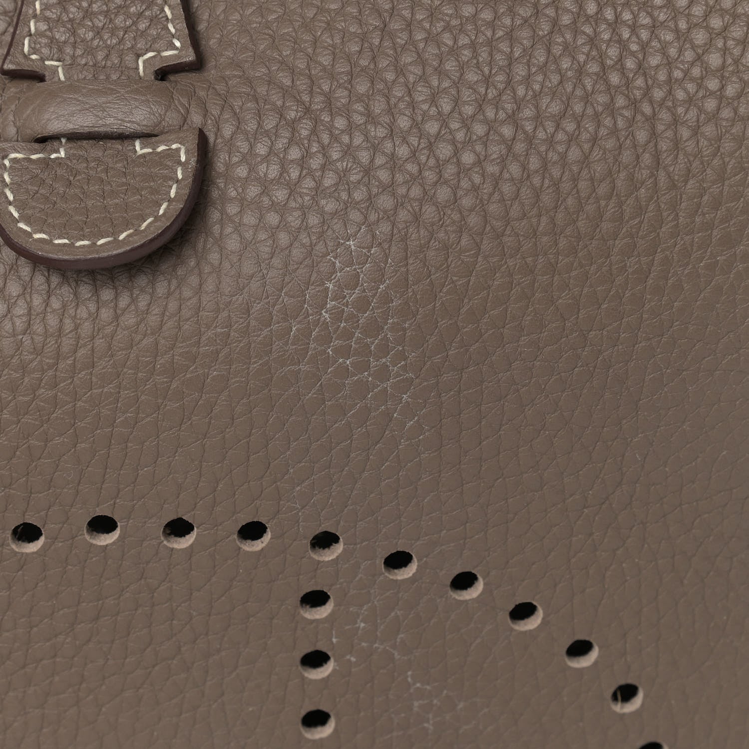 Hermes Taurillon Clemence Evelyne III PM Etoupe 12 of 14