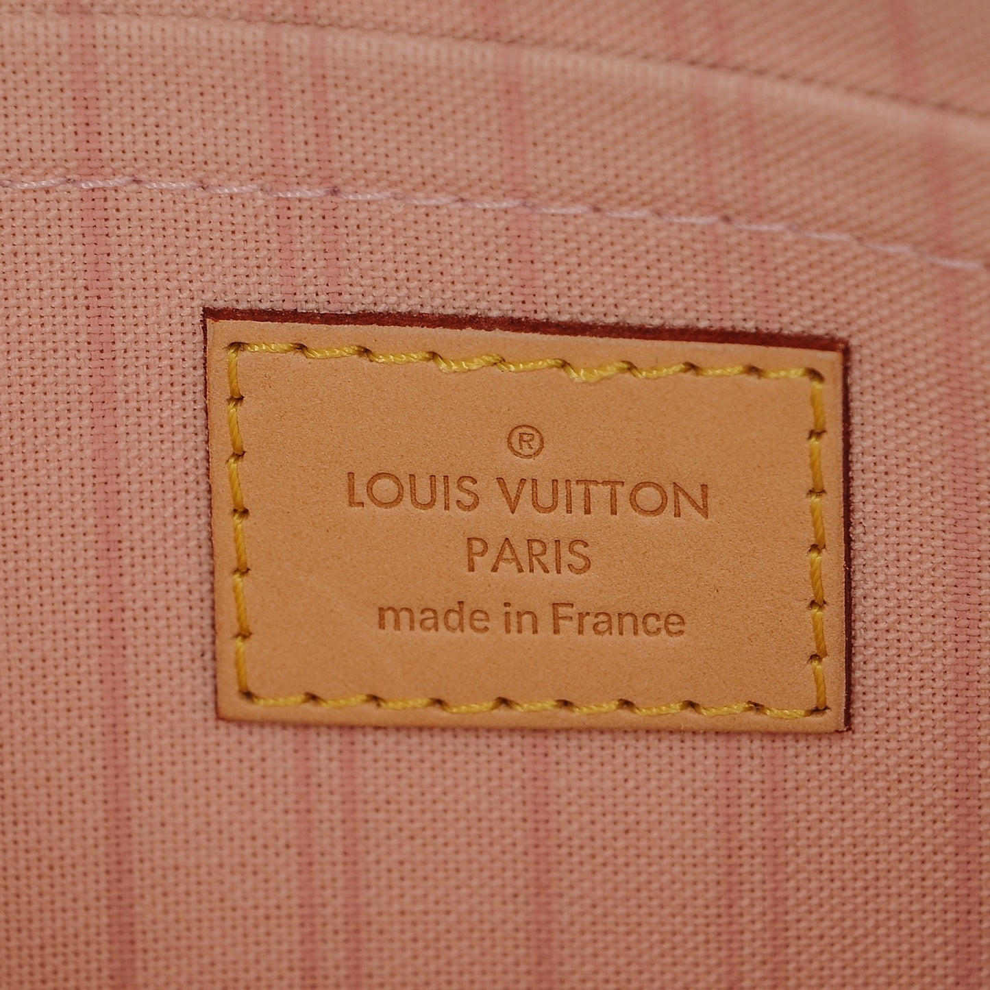 Damier Azur Neverfull MM GM Pochette Rose Ballerine