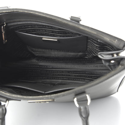 Prada Saffiano Medium Galleria Double Zip Tote Marmo 5 of 10