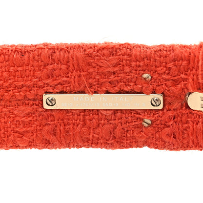 Chanel Acetate Tweed Square Sunglasses 5512 Tortoise Red 6 of 8