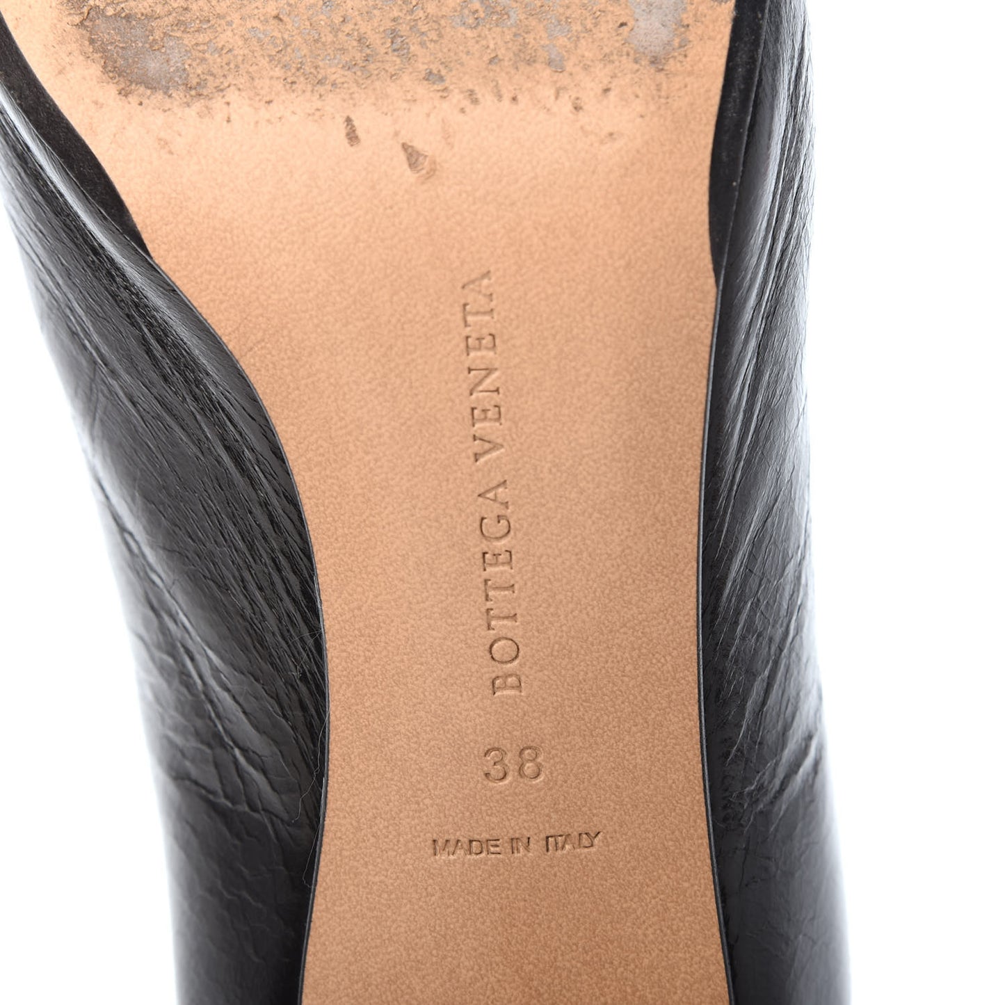 Laville Calfskin Bloc Mules 38 Black