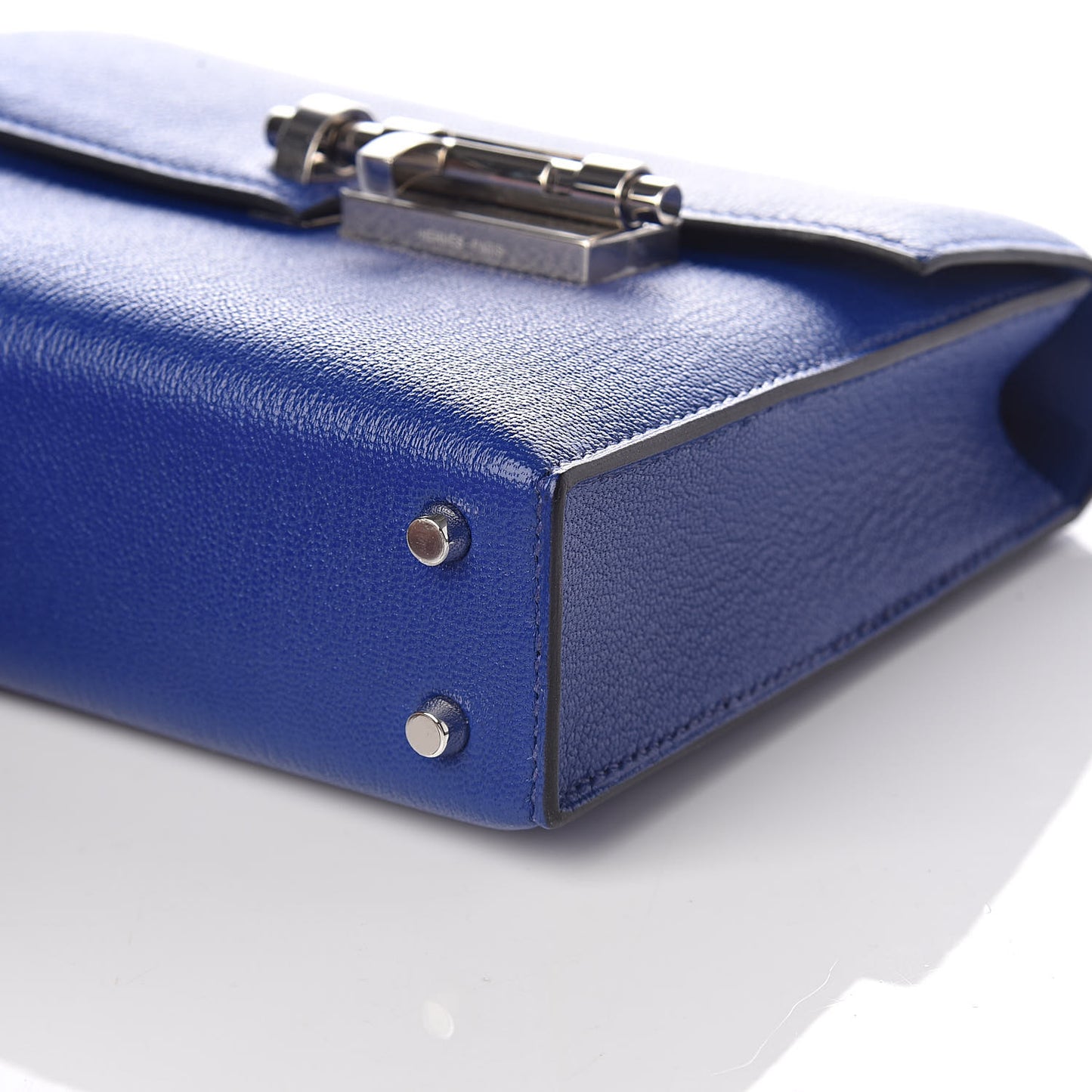 Chevre Chamkila Mini Verrou Chaine Bag Bleu Encre