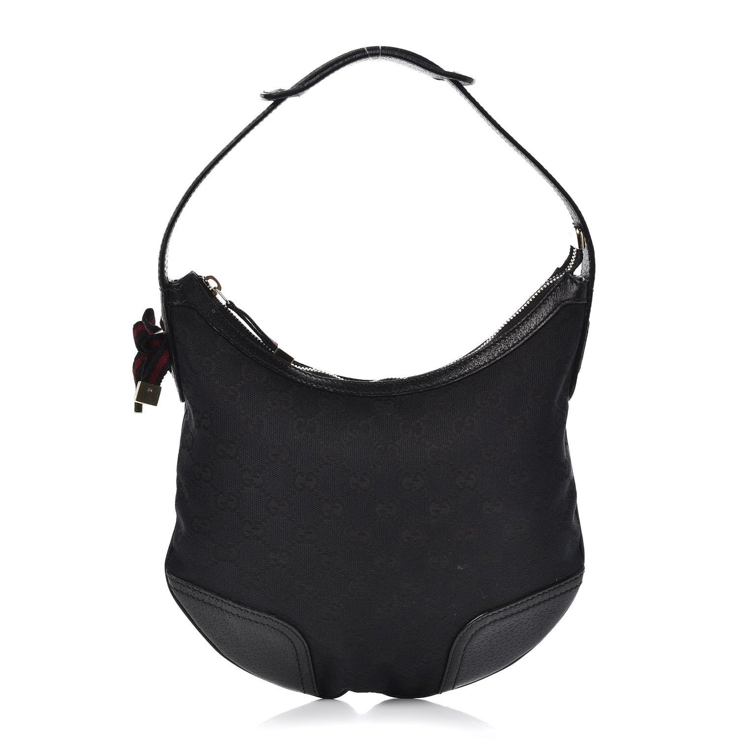 Monogram Small Princy Hobo Bag Black