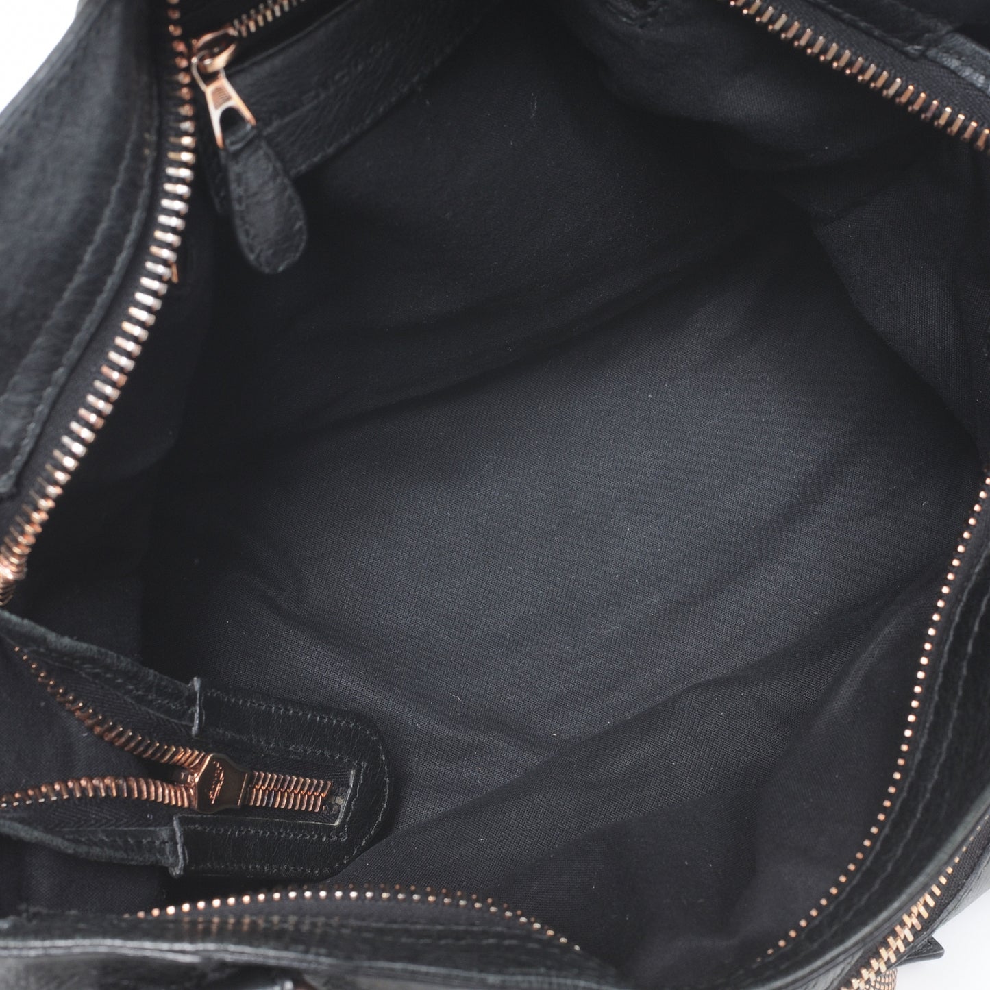 Agneau Giant 21 Rose Gold Hardware City Black