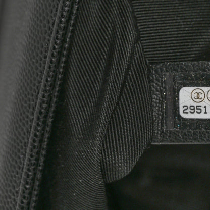 Chanel Caviar Quilted Medium Boy Flap Black 7 of 11