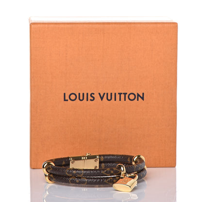 Louis Vuitton Monogram Keep It Twice Bracelet 17 5 of 5