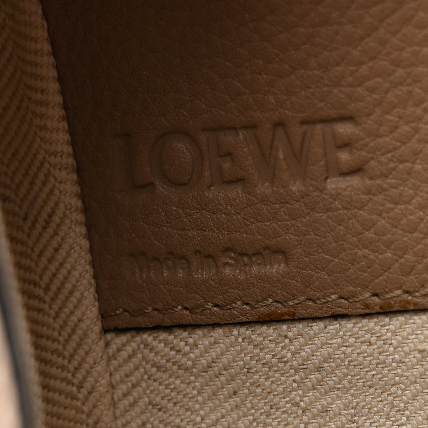 Loewe Calfskin Medium Hammock Shoulder Bag Sand Mink 6 of 13