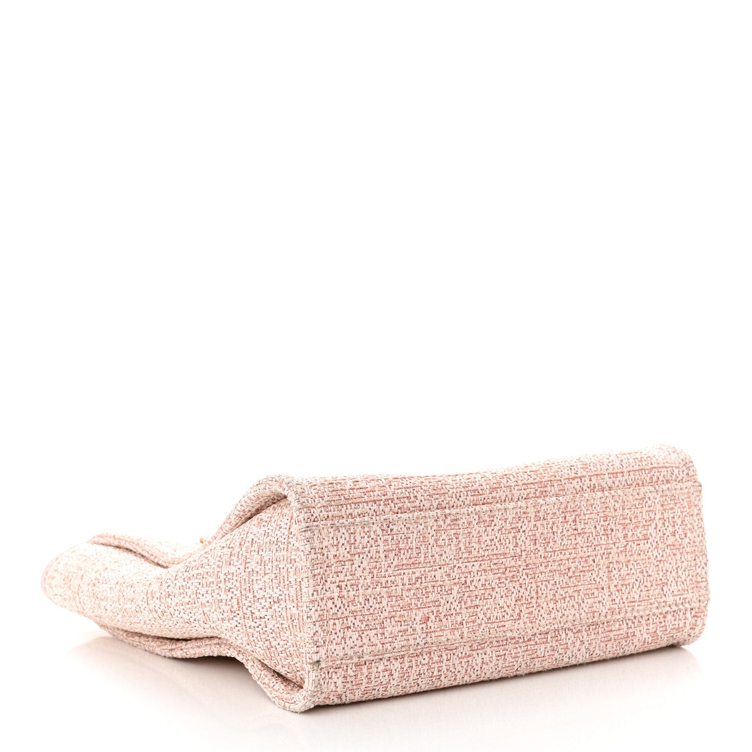Chanel Mixed Fibers Calfskin Mini Deauville Tote Rose Pink 4 of 11