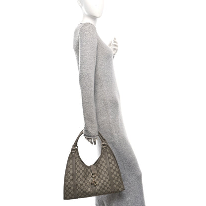 Gucci GG Plus Monogram Medium Joy Shoulder Bag Grey 2 of 10