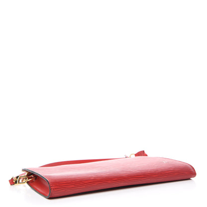 Louis Vuitton Epi Pochette Accessories 24 Castillan Red 4 of 9