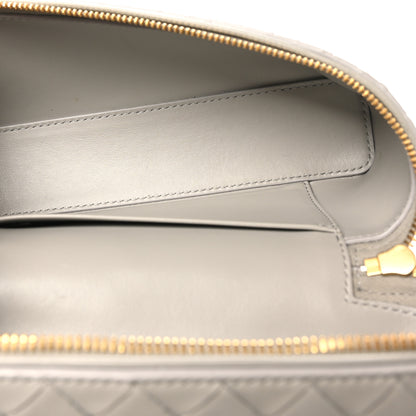 Bottega Veneta Calfskin Intrecciato Bang Bang Vanity Case Limestone 5 of 9