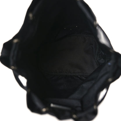 Prada Nylon Vela Drawstring Pouch Black 5 of 8