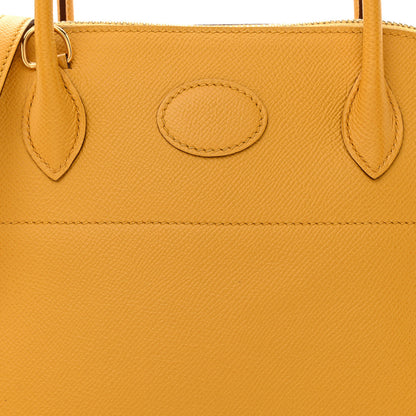 Hermes Epsom Bolide 27 Jaune Ambre 9 of 12