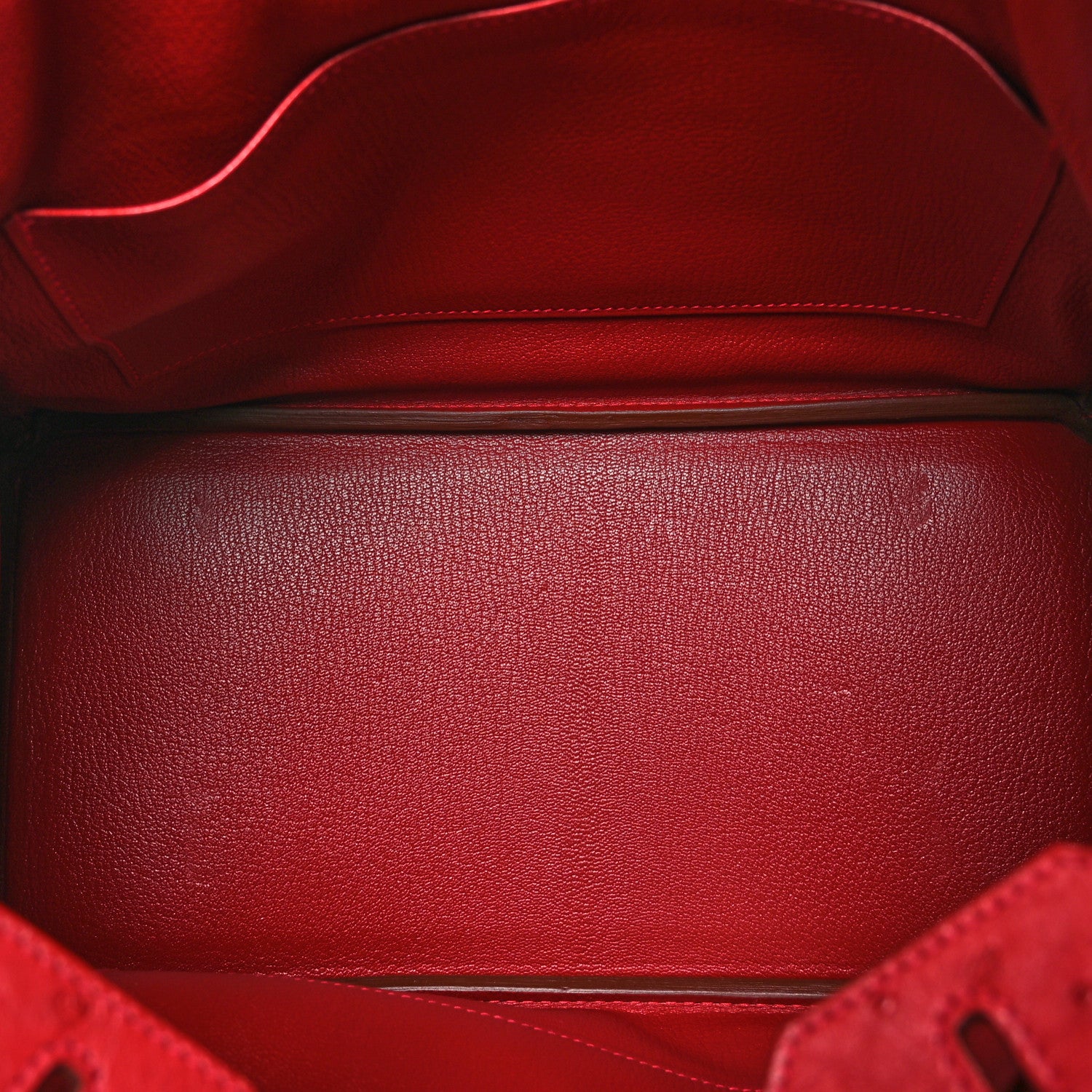 Hermes Ostrich Birkin 30 Rouge Vif 5 of 11
