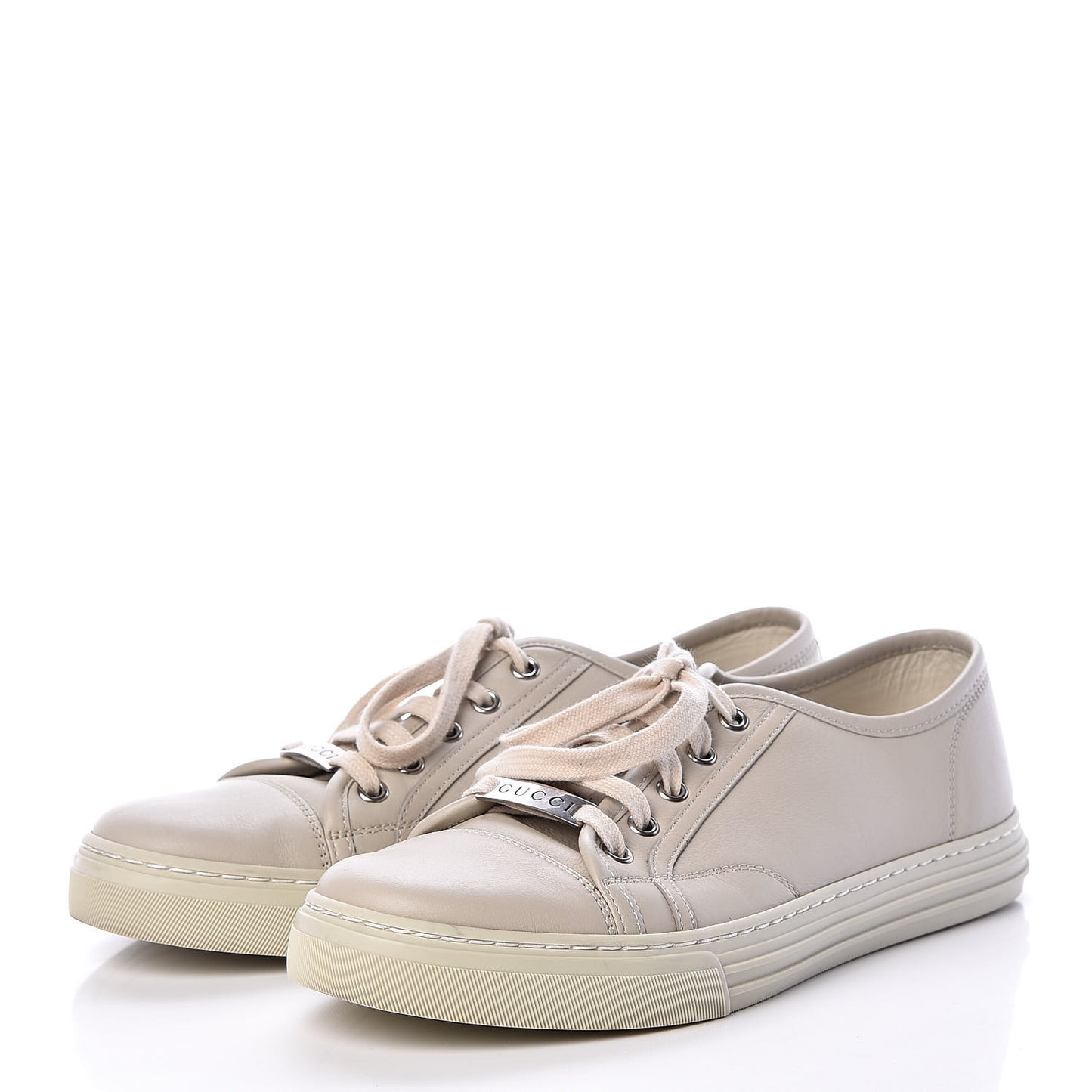 Calfskin Miro Soft Mens Lace Up Sneakers 5.5 Mystic White