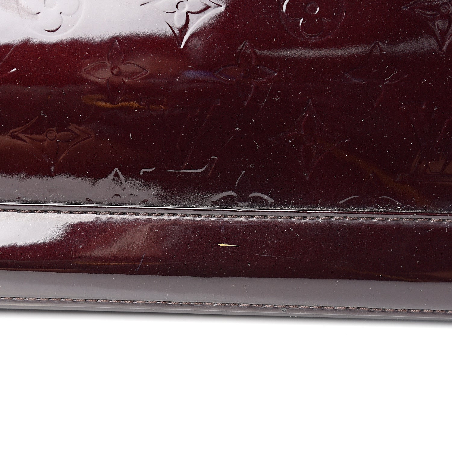 Louis Vuitton Vernis Alma GM Amarante 12 of 21