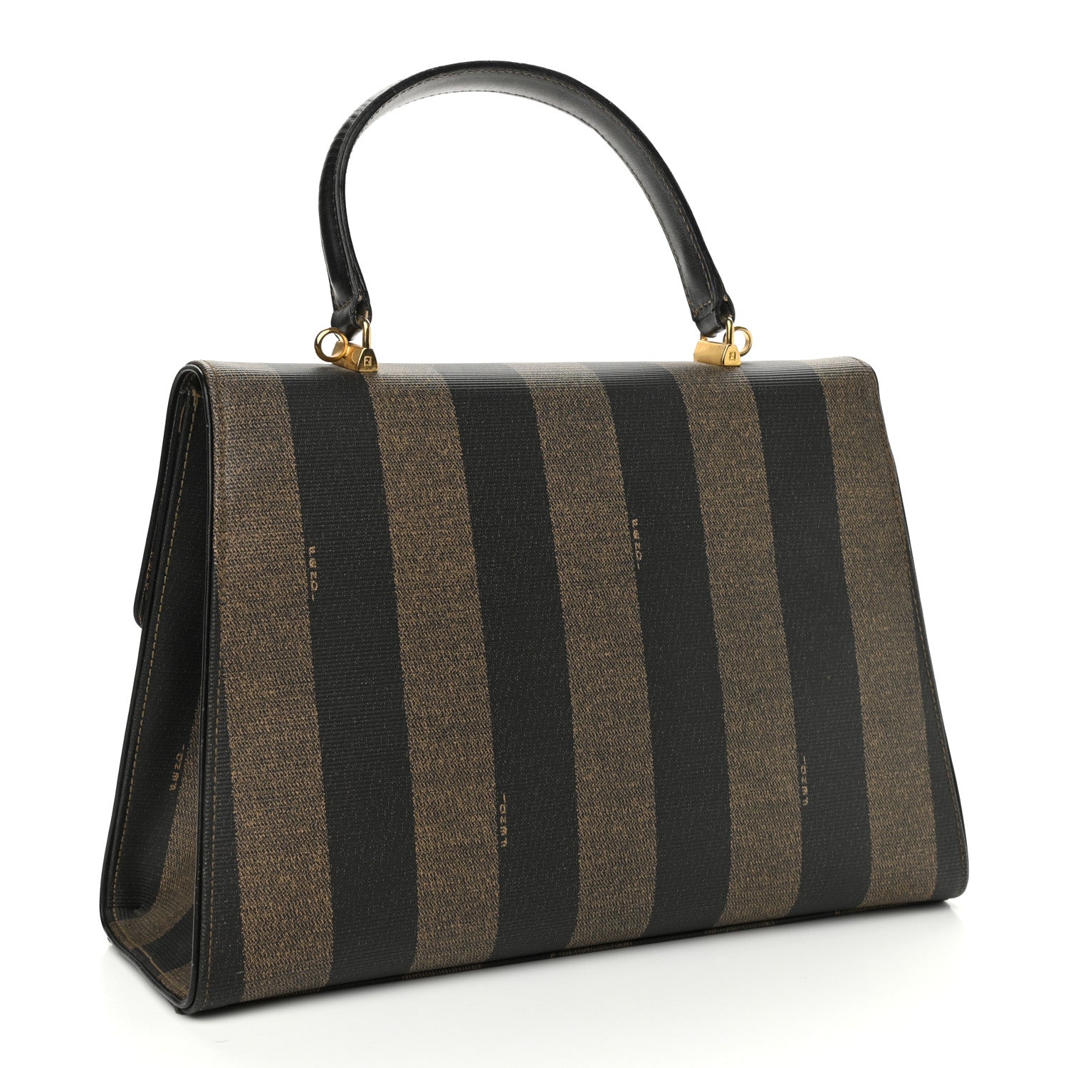 Fendi Pequin Top Handle Bag Tobacco 3 of 13