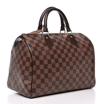 Louis Vuitton Damier Ebene Speedy 30 3 of 11
