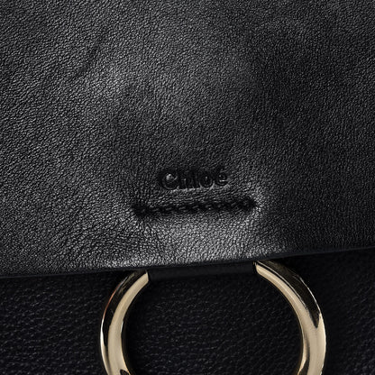 Chloe Calfskin Medium Faye Shoulder Bag Black 6 of 13