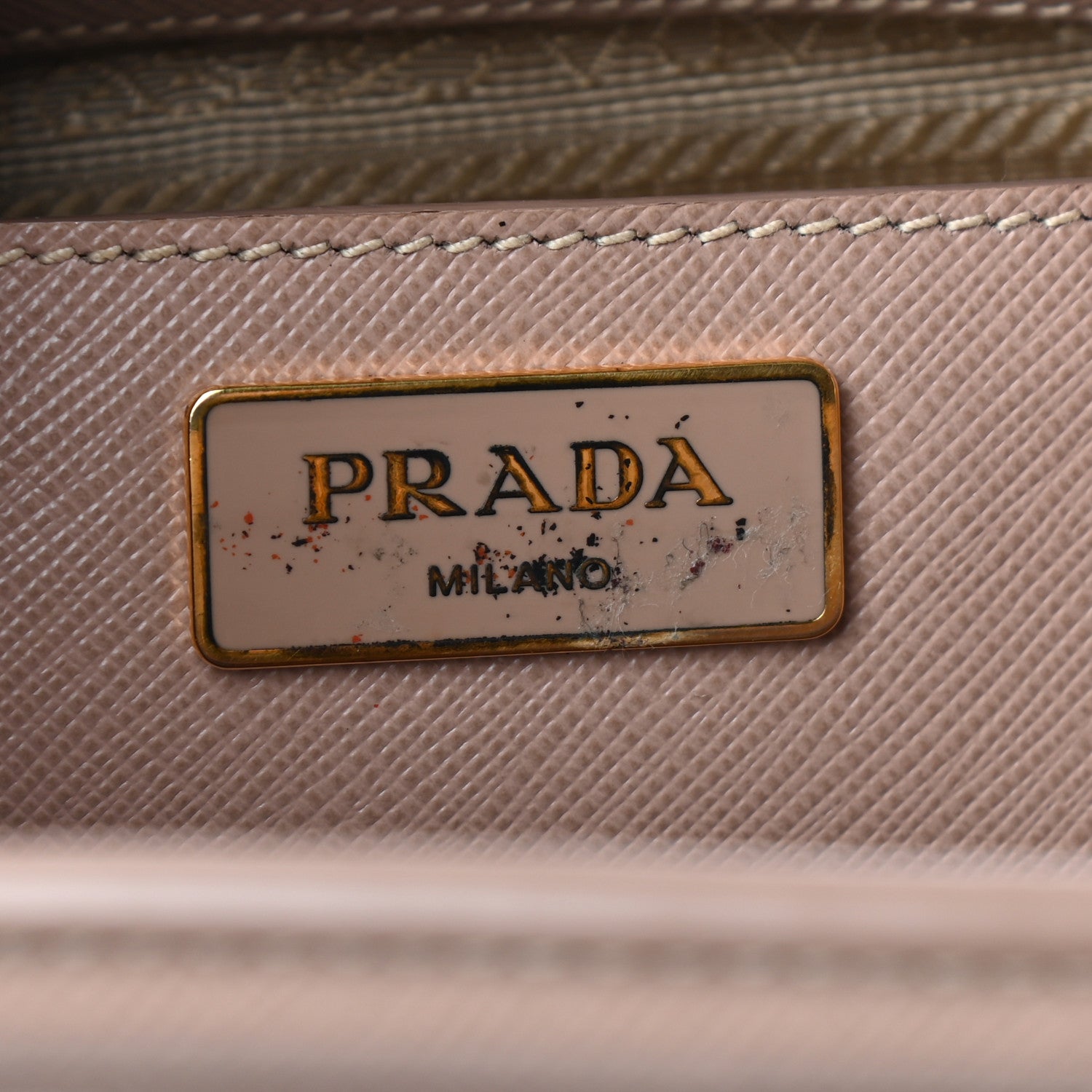 Prada Saffiano Lux Parabole Tote Cammeo 6 of 9