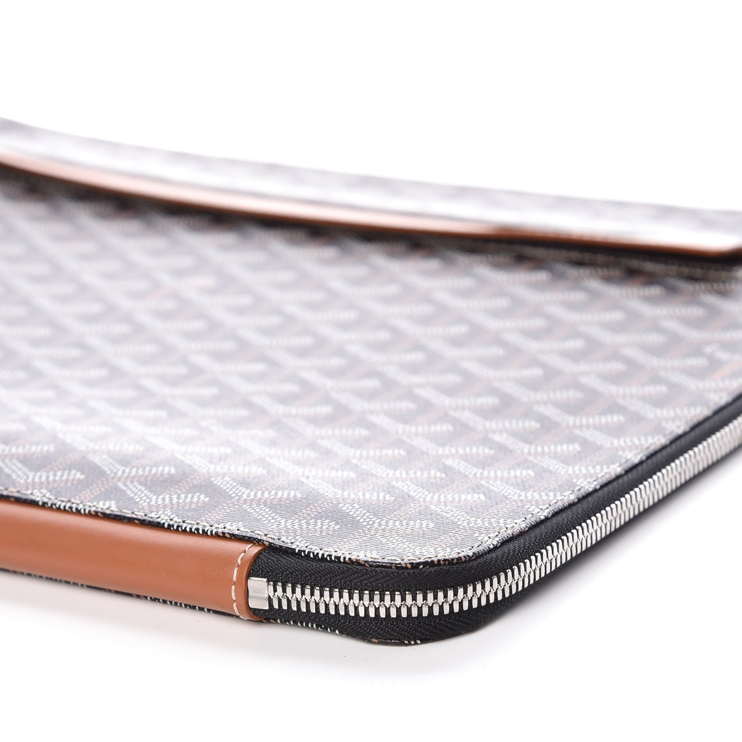 Goyard Goyardine Sorbonne Document Holder Black Gold 9 of 11