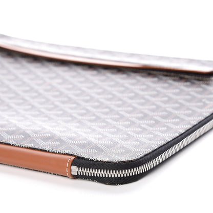 Goyard Goyardine Sorbonne Document Holder Black Gold 9 of 11