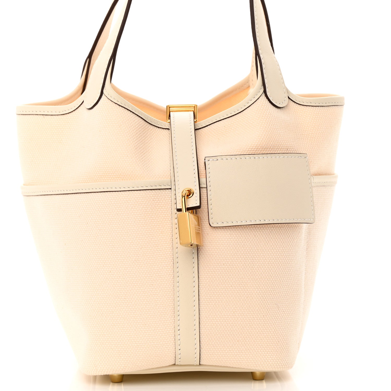 Hermes Toile Goeland Swift Cargo Picotin Lock 18 Nata 8 of 13